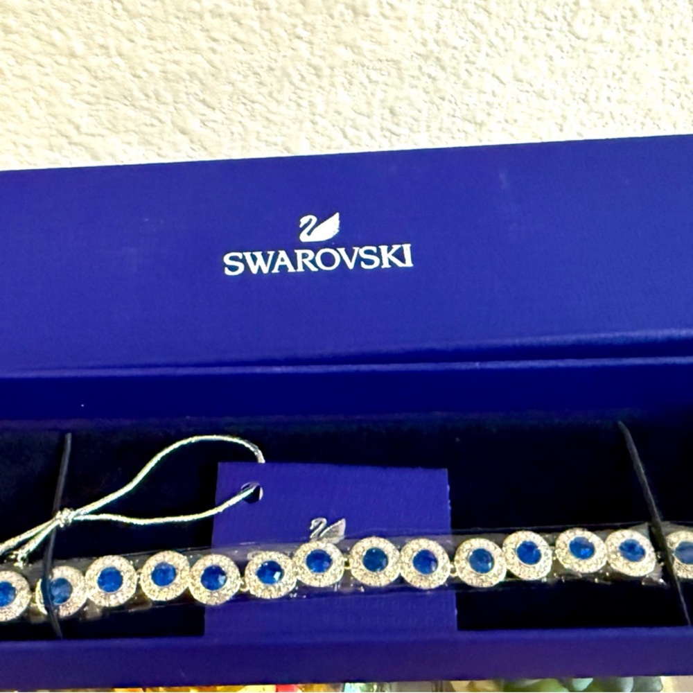 Swarovski Blue and Silver Bracelet Bundle Pricing